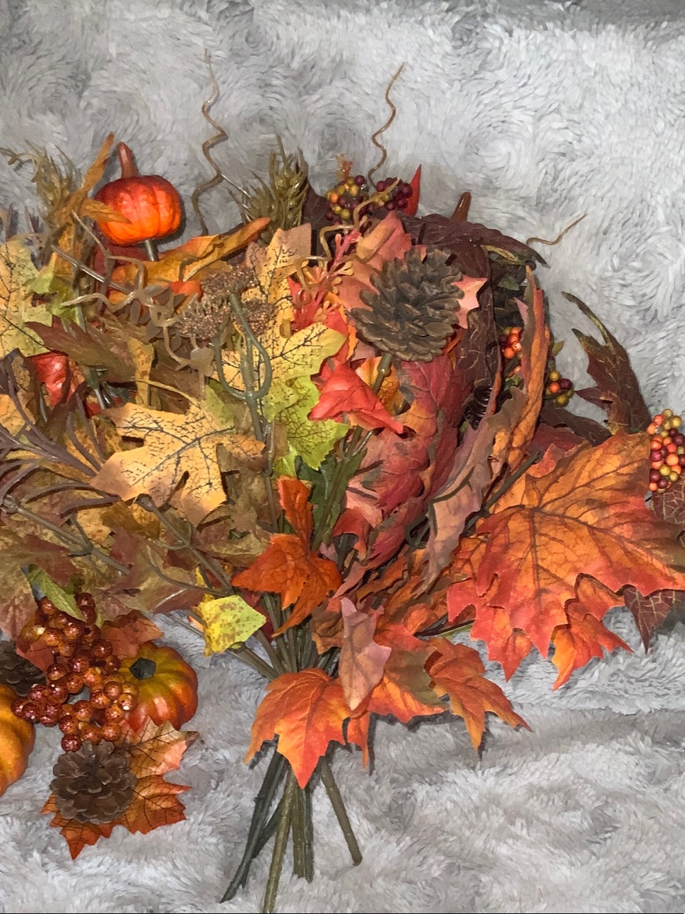 🍂Autumn Harvest Faux Fall Floral Bouquet🍂 🌻🍂